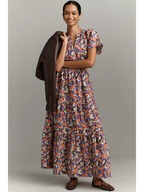 Anthropologie Somerset Maxi Dress Floral 1XL